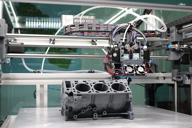 imprimante 3D de voiture