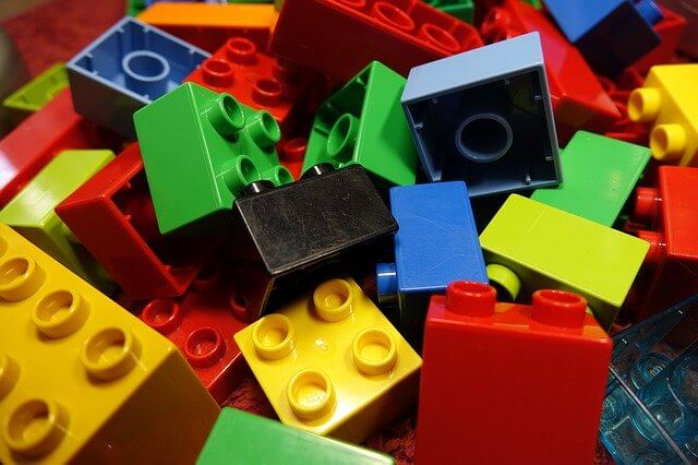 Lego en plastique ABS